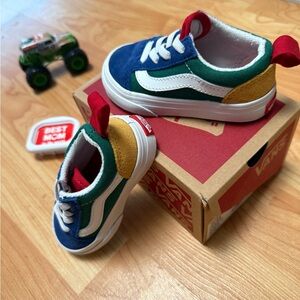 Vans Old Skool Elastic Lace toddler trainers